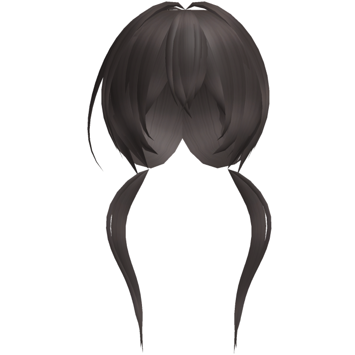 Brown Niche Horror Protagonist Vkei Pigtails 9.  