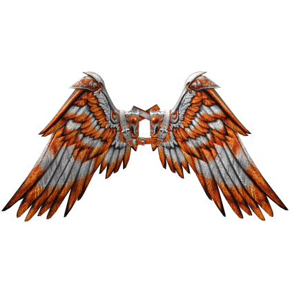 [PBR] Orange & White Icarus Wings [Addon] thumbnail