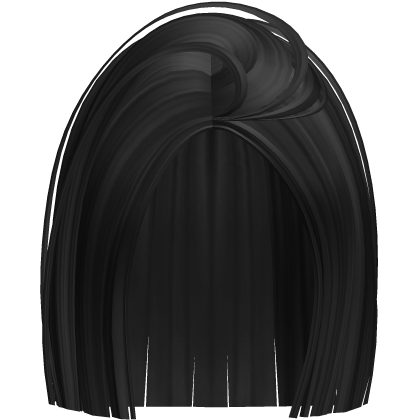 Straight Short Baddie Bob (Black)
