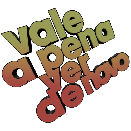 Figurinha de Rosto Vale a Pena Ver de Novo