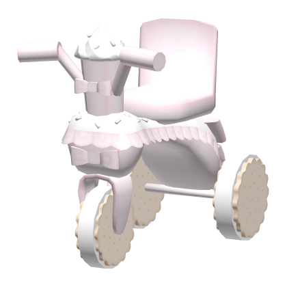 ♡ ꒱ cute pink sweet dessert bike Roblox item