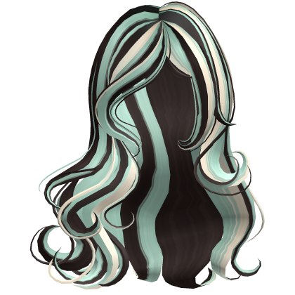 ♡ Silky Long Ethereal Waves (Mint Choco) Roblox item