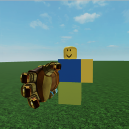 Hit people with Golden Glove