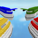 Red V.S Blue V.S Green V.S Yellow Plane Wars!