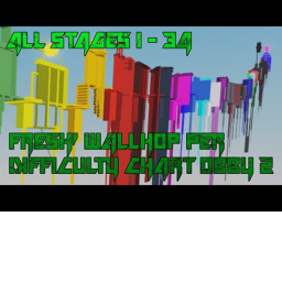 hard's difficulty chart obby XL