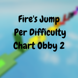 Fire's Jump Per Difficulty Chart Obby 2