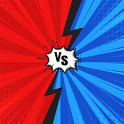 red vs blue