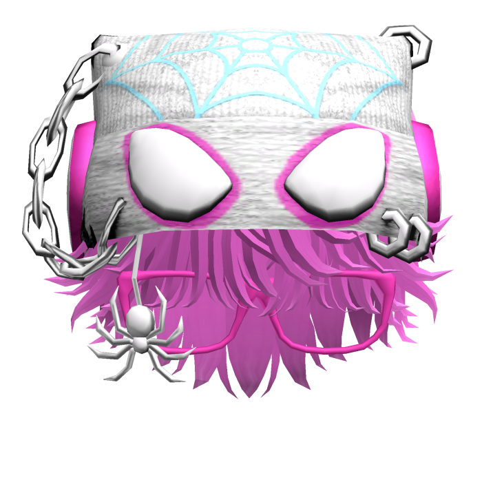 Pink Y2K Spiderman Hat