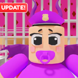 EVIL BARRY'S BABY PRISON RUN! (Obby)