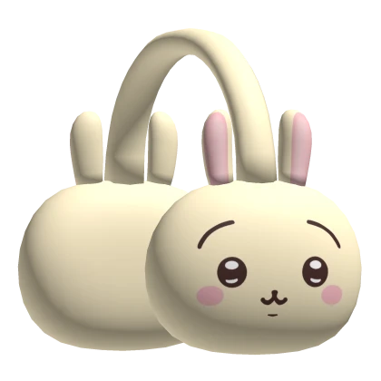 Cute Yellow Usagi Chiikawa Bunny Earmuffs | Roblox Item - Rolimon's