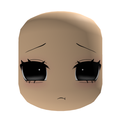cute moe pouty face mask fair