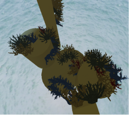 Sword fight underwater