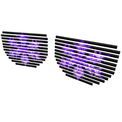 Purple snowflake shades add-on