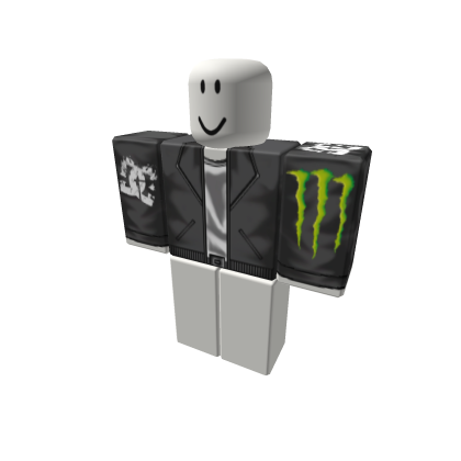 Monster Energy DC Jacket White Shirt Roblox