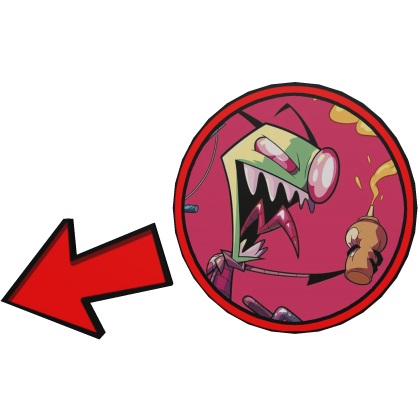 ZIM Pointing Meme Circle Invader ZIM