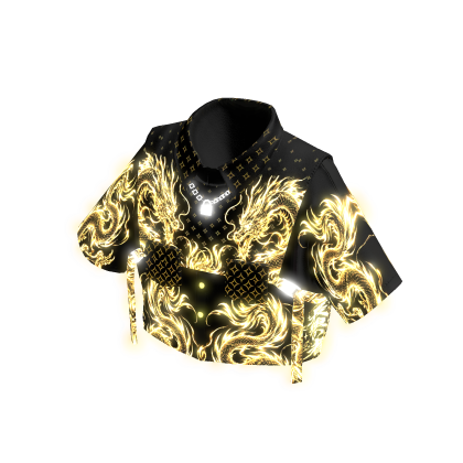 SOLUX - ✨ EMISSIVE ✨ YELLOW DRAGON GLOW T-SHIRT