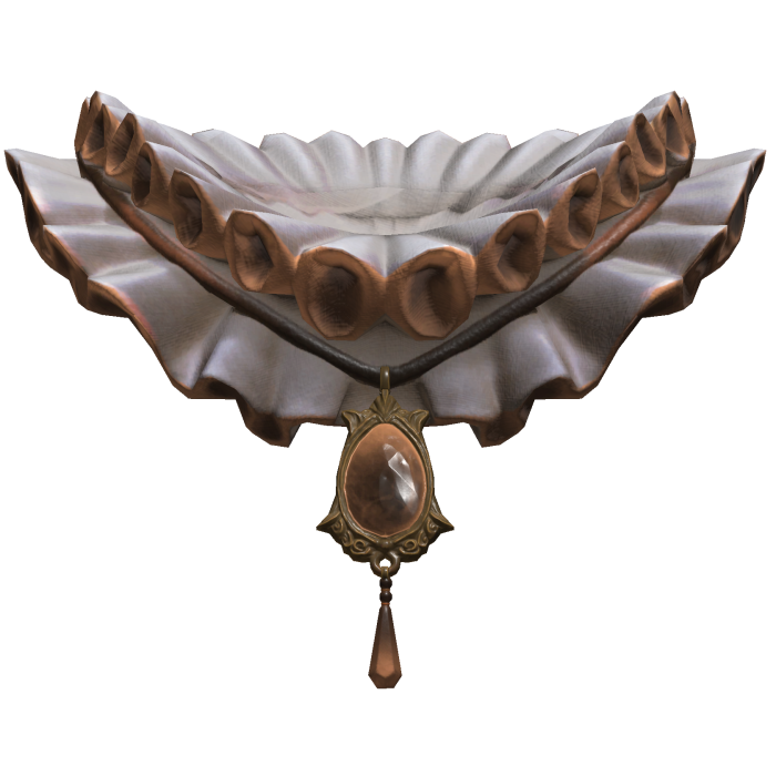White Jester Neck Ruffle 1.0