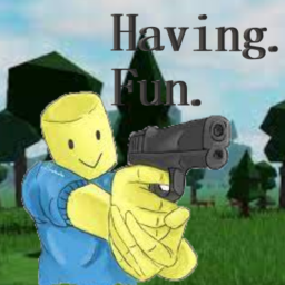having fun