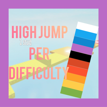 Stud High Jump Per Difficulty Chart Obby