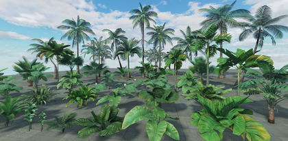 Realistic Tropical Jungle Roblox Nature Pack preview 2