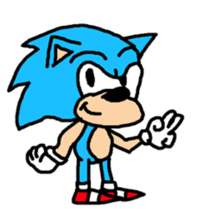 Classic Sonic Cartoon Morph Roblox decal