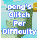 [UPD soon] peng's Glitch Per Difficulty Chart Obby