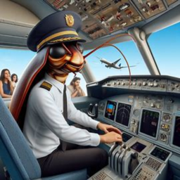 Buela un avion simulator nuevo