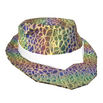 Rainbow Stone Fedora
