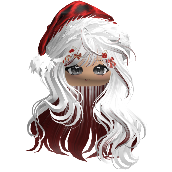 Cute Christmas Waves w/ Charms (White&Red)