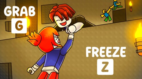 Grab a friend!✊[2 PLAYER OBBY] 