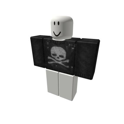 emo matching skeleton black sweater ok