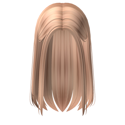 Minimalistic Straight Hair (Blonde) thumbnail