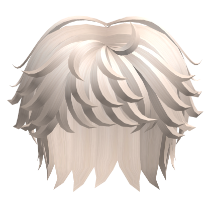Fluffy Messy Boy Hair Beige Roblox item