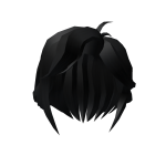 Black Messy Bob
