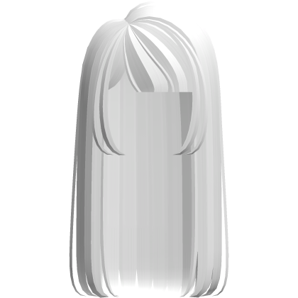 🐾 long doll side part moe angel hair white Roblox item