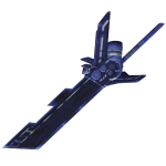 Big Frozen Mech Anime Sword