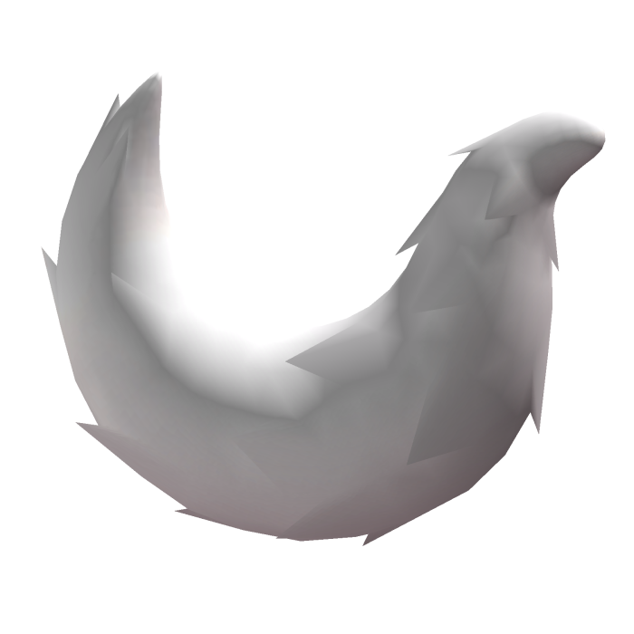 White Dog Tail