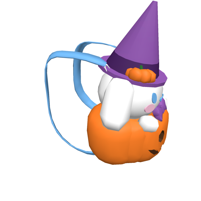 Cinnamon Roll Halloween Backpack 