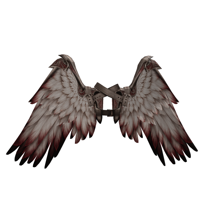 icarus wings | Scarlet Grace Fallen Angel Crimson 