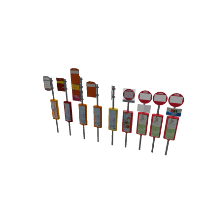[FM][2020 Update] HK Urban Bus Stop set