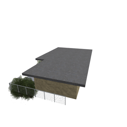 Realistic Suspicous House