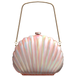 🍀Summer Seashell Purse (Coral Pink)