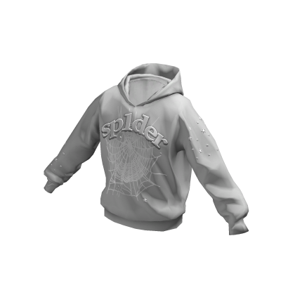 Designer Web Hoodie White