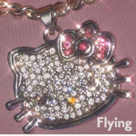 Flying.