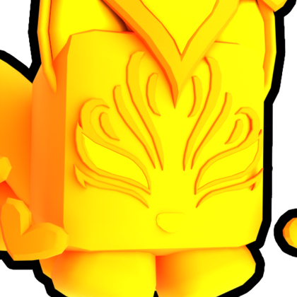 Gold Lovely Kitsune