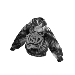 YSD Hoodie Jacket White Graffiti Fit