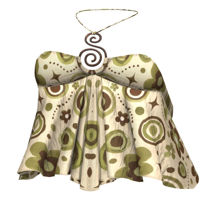 ☆ Boho 2000's Tuscan Flowy Dress