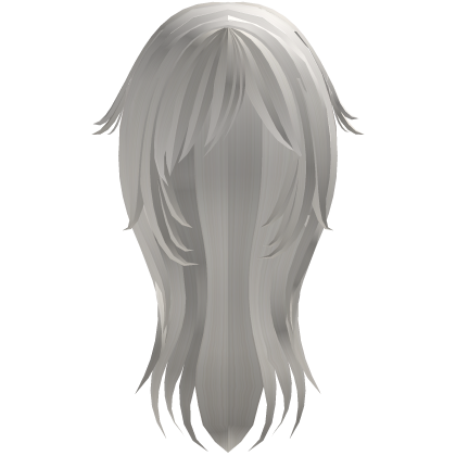 ♡ : cute long messy cat hair in pastel blonde Roblox item