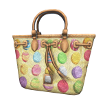  Vintage Designer Tote Bag | Yellow