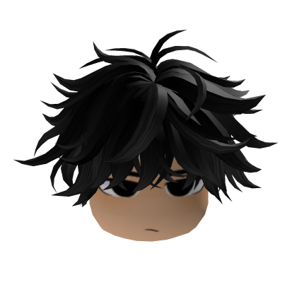 Cabelo preto bagunçado com Rosto irritado thumbnail
